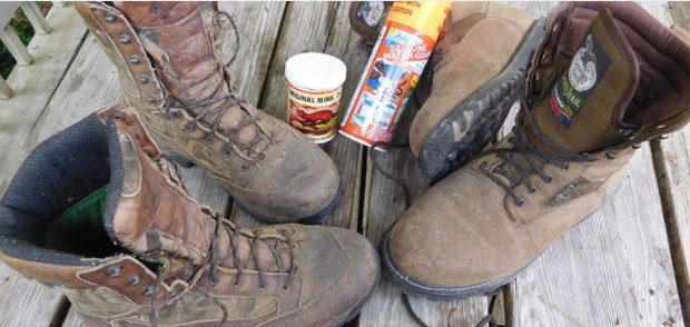 take care of hunting boots 